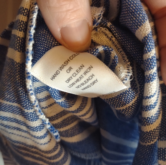 🌹2 for $25 HAVE STRIPED BELTED PAPERBAG WAIST SHORTS - Picture 12 of 12